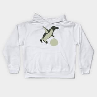 penguins play Kids Hoodie